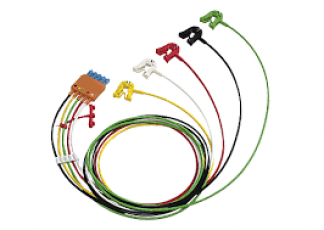 M1974A Cbl 5 lead set Grabber IEC OR