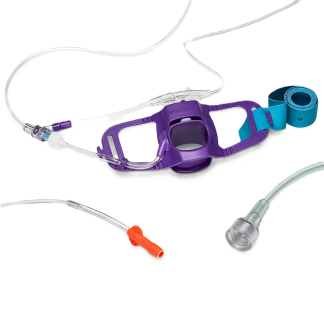 Adv Bite Block CO2 Sampling Line w O2 Tubing, Short Term